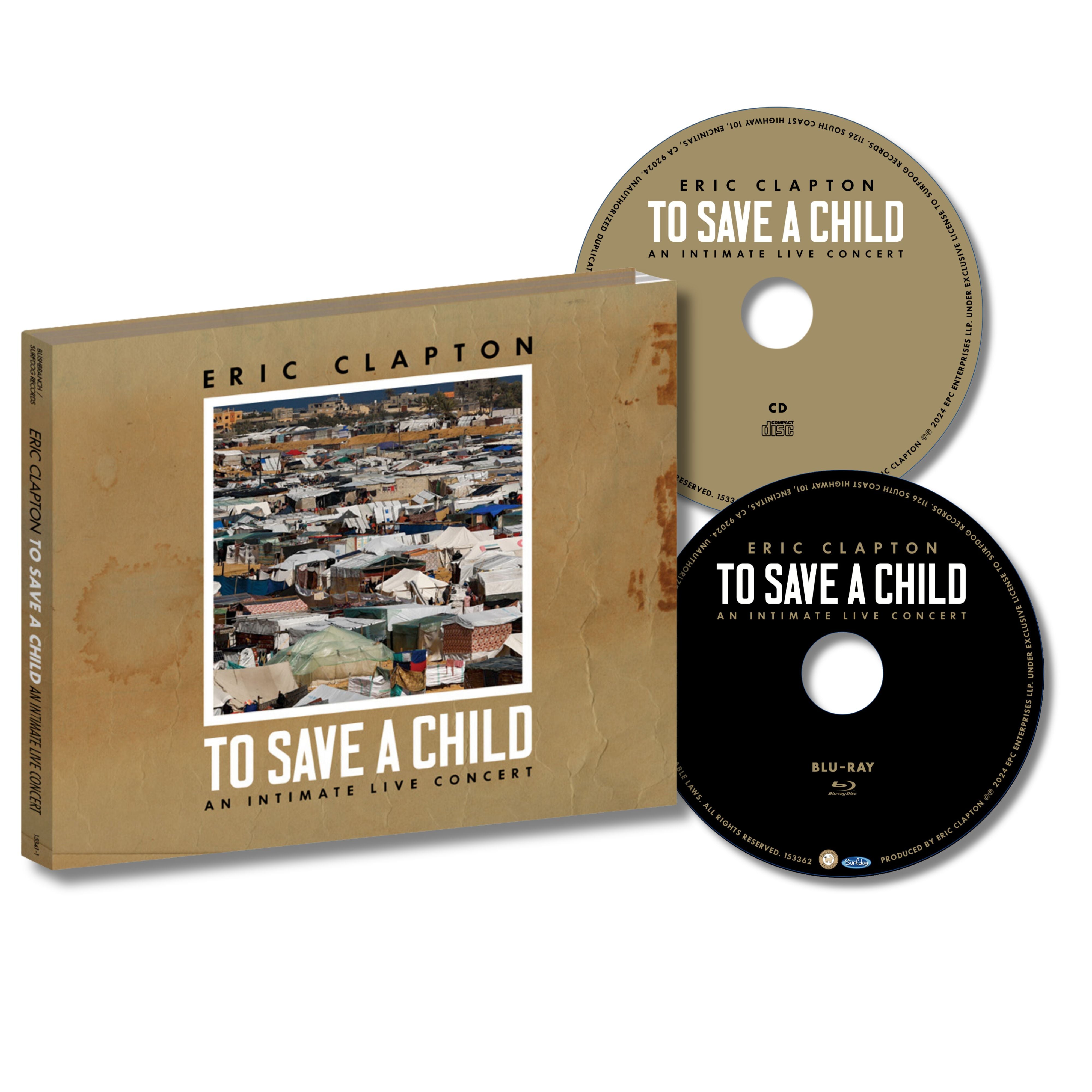 Eric Clapton TSAC Mockup CD Blu ray Eric Clapton TSAC Mockup CD Blu ray